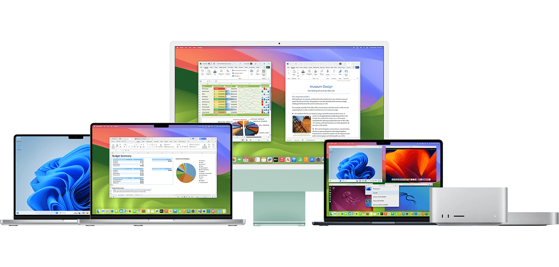 Parallels Trust devices