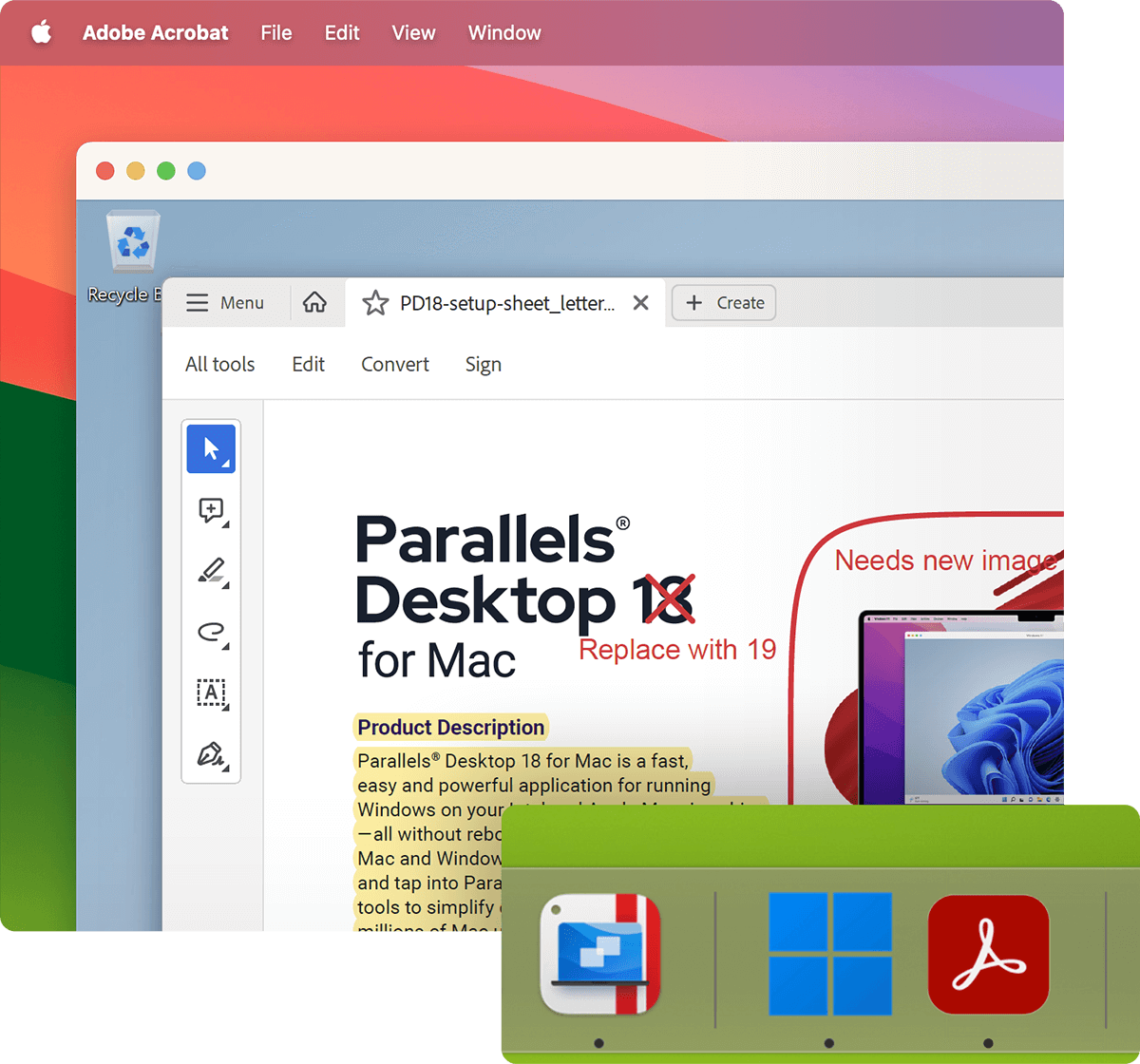 在 Adobe Acrobat Pro 和 Reader 中处理文件，并使用 Windows 专属文件签名插件。
