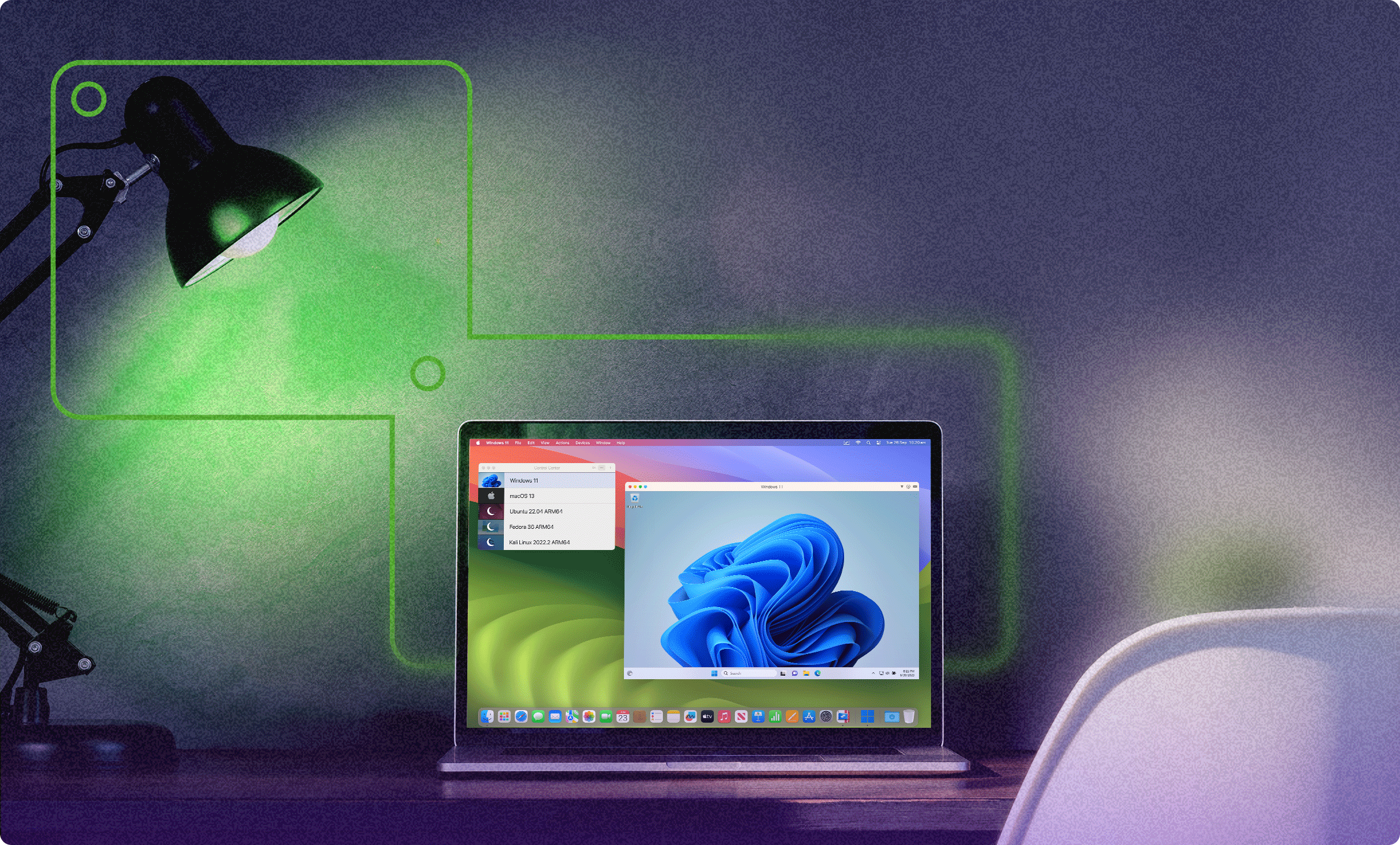 提供在 Mac 上运行 Windows 的完全无缝的解决方案