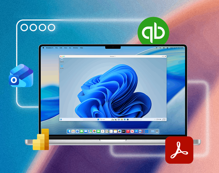 Windows 11 通过 Parallels Desktop 在 MacBook Pro 上与 macOS 并行运行